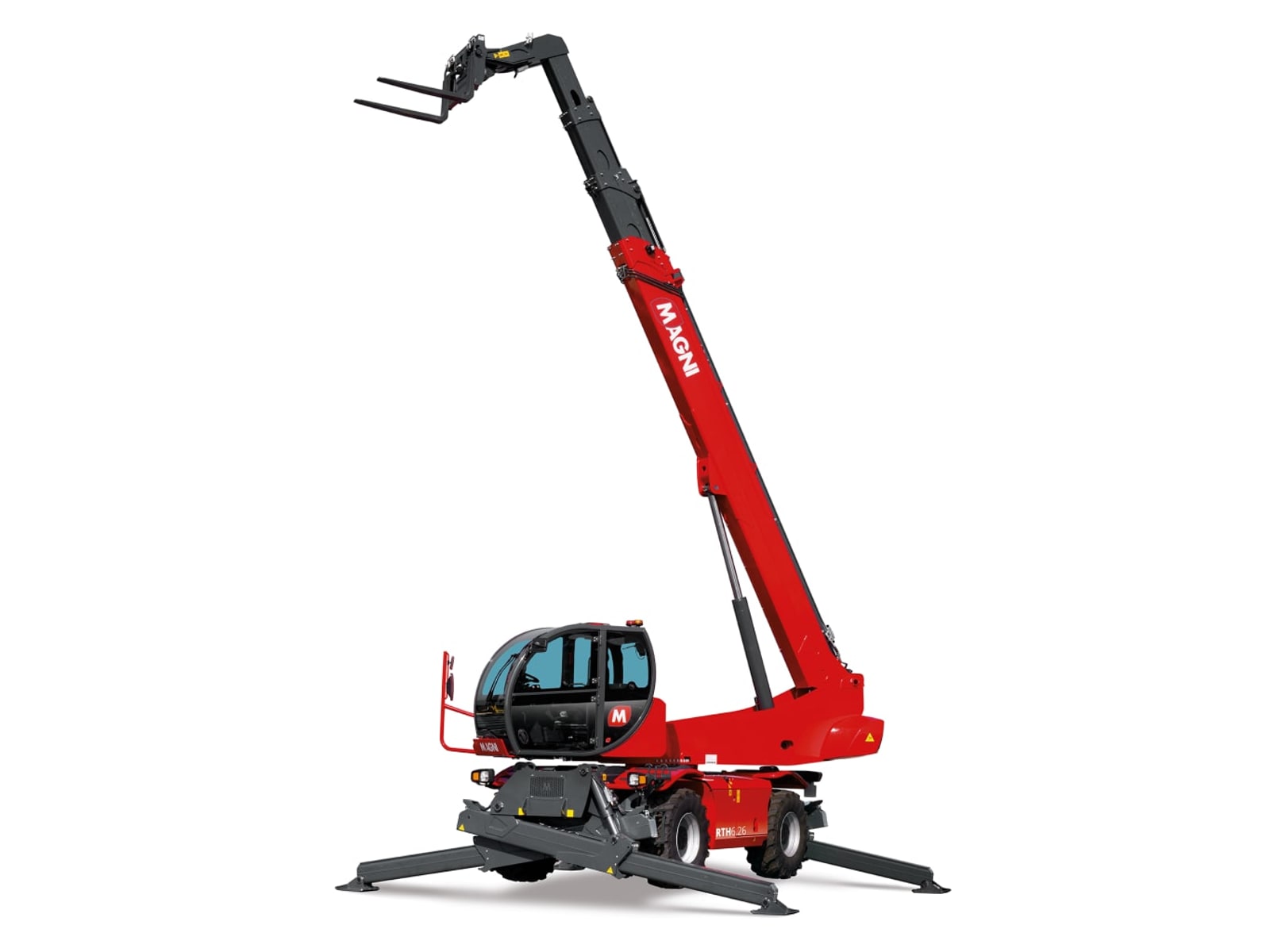 13,000 LBS, 81' Rotary Reach Forklift