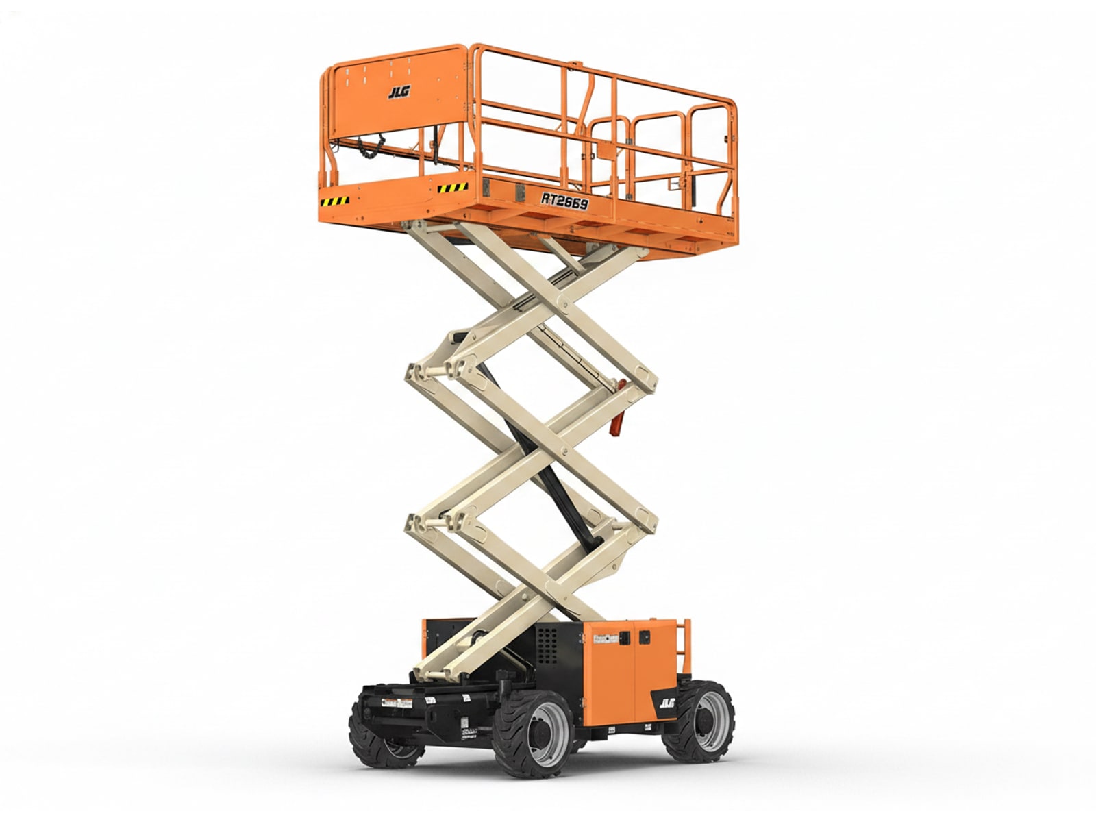 26' 68" Rough Terrain Scissor Lift