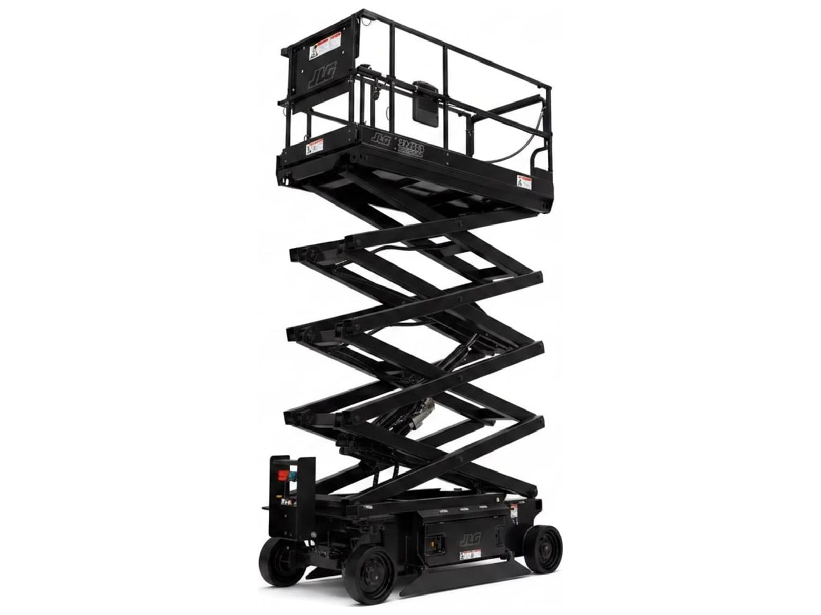 32' 32" Electric Scissor Lift, Black/Studio