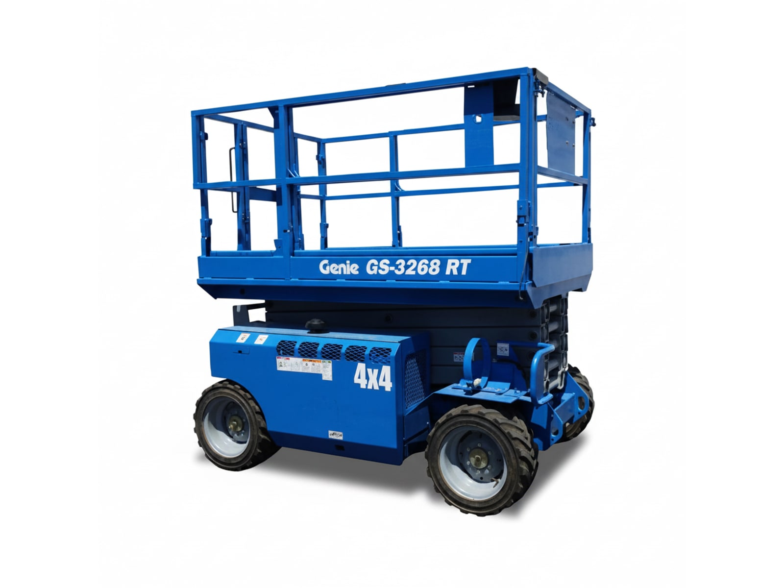 32' 68" Rough Terrain Scissor Lift Outrigger — view 2