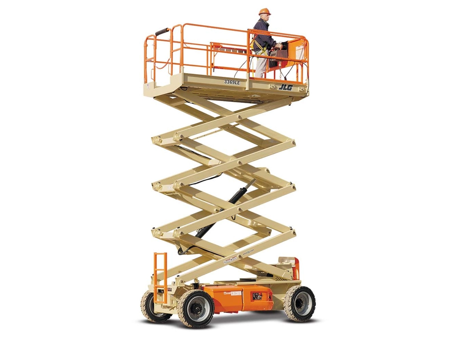 33' 69" Rough Terrain Scissor Lift