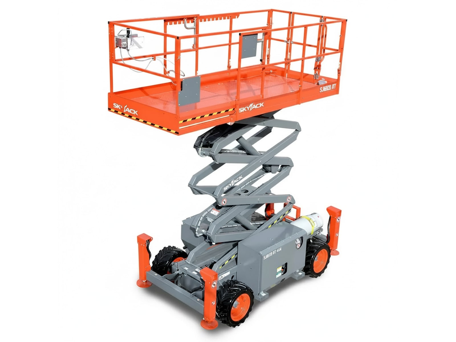 39' 70" Rough Terrain Scissor Lift