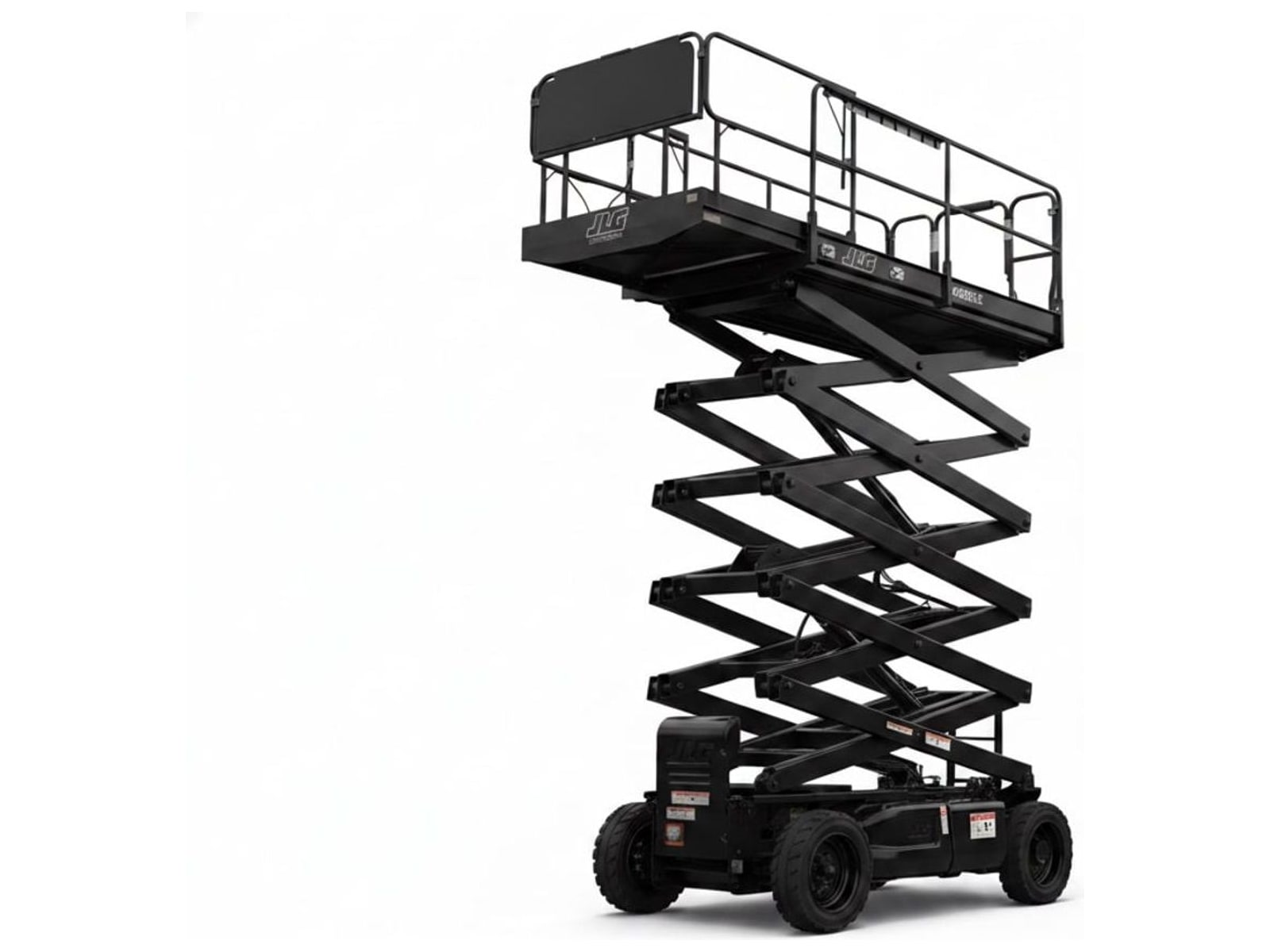 40' 69" ELE Scissor Lift, Black/Studio