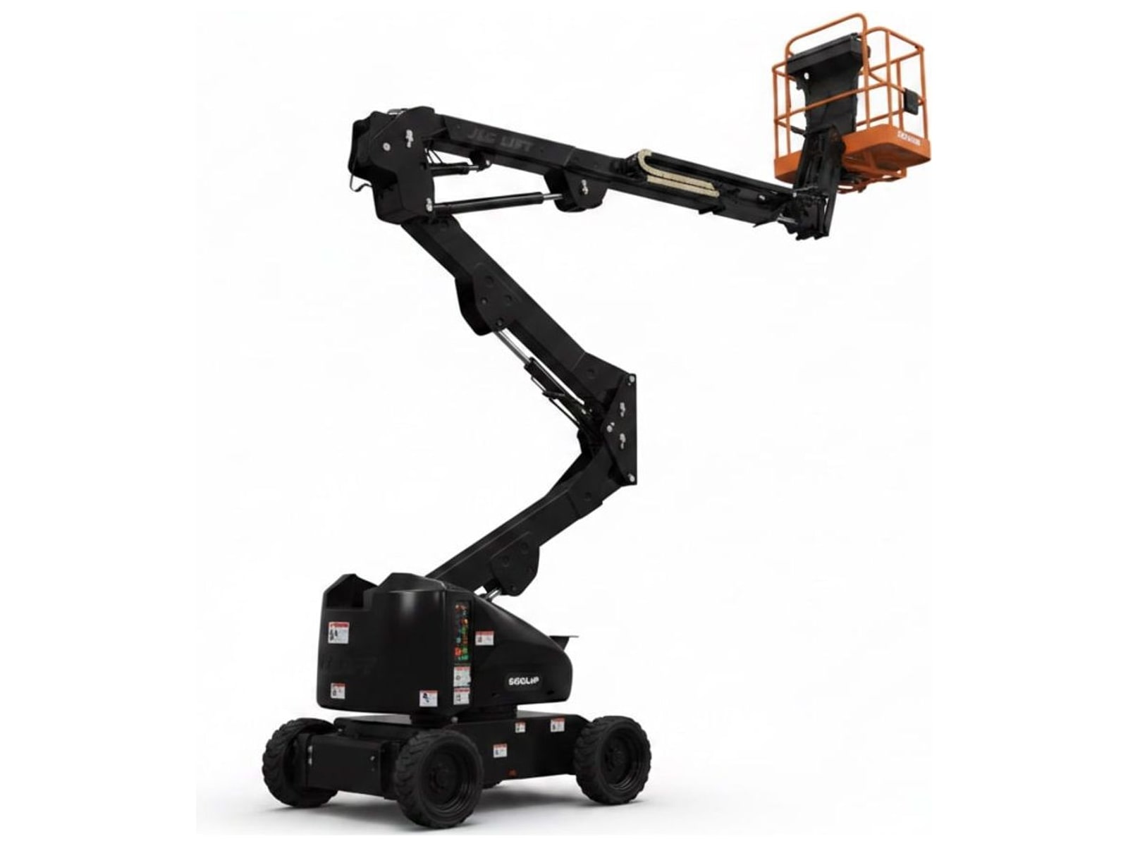 40' Articulating Boom Lift Electric, Black/Studio — view 2