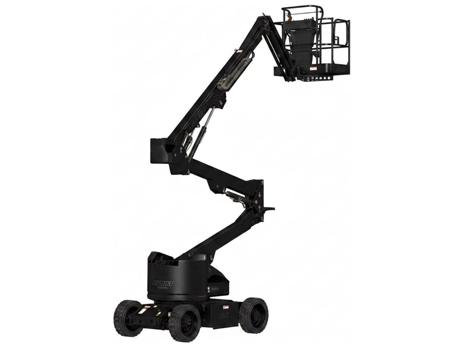 45' Articulating Boom Lift Electric, Black/Studio