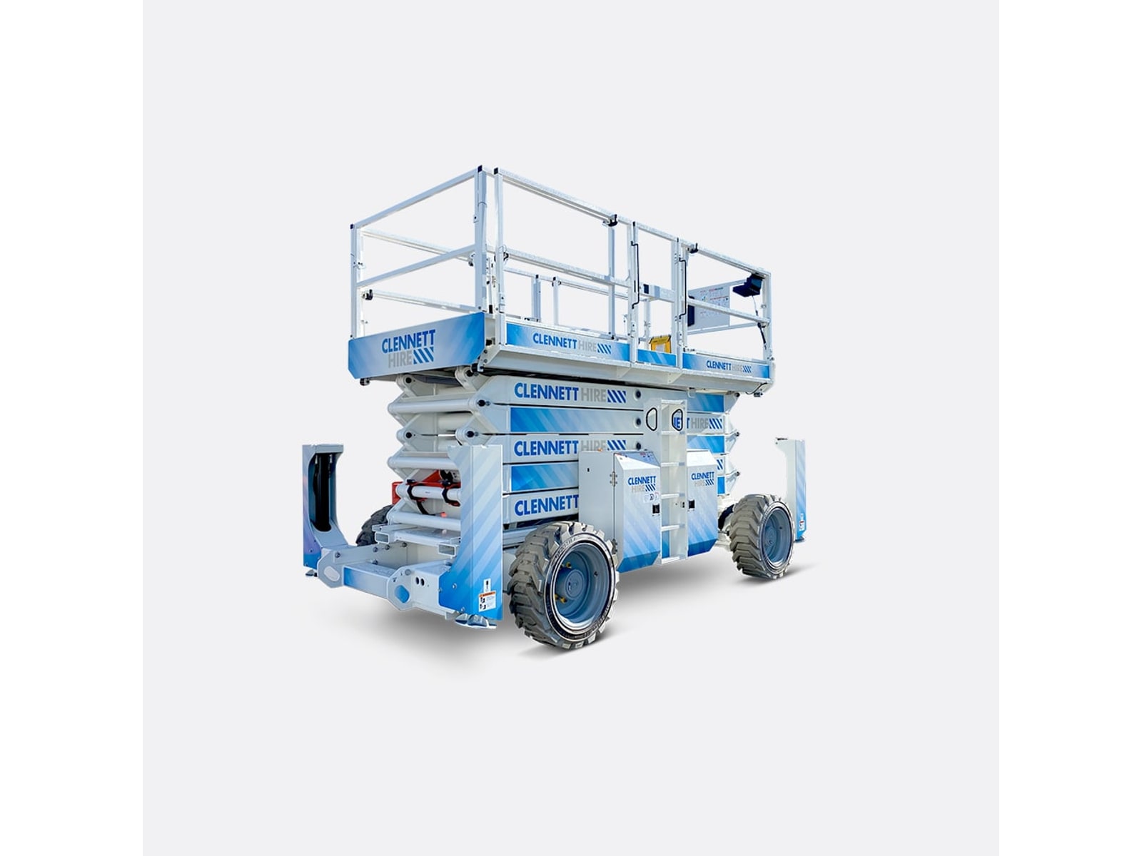 53' 94" Rough Terrain Scissor Lift — view 2