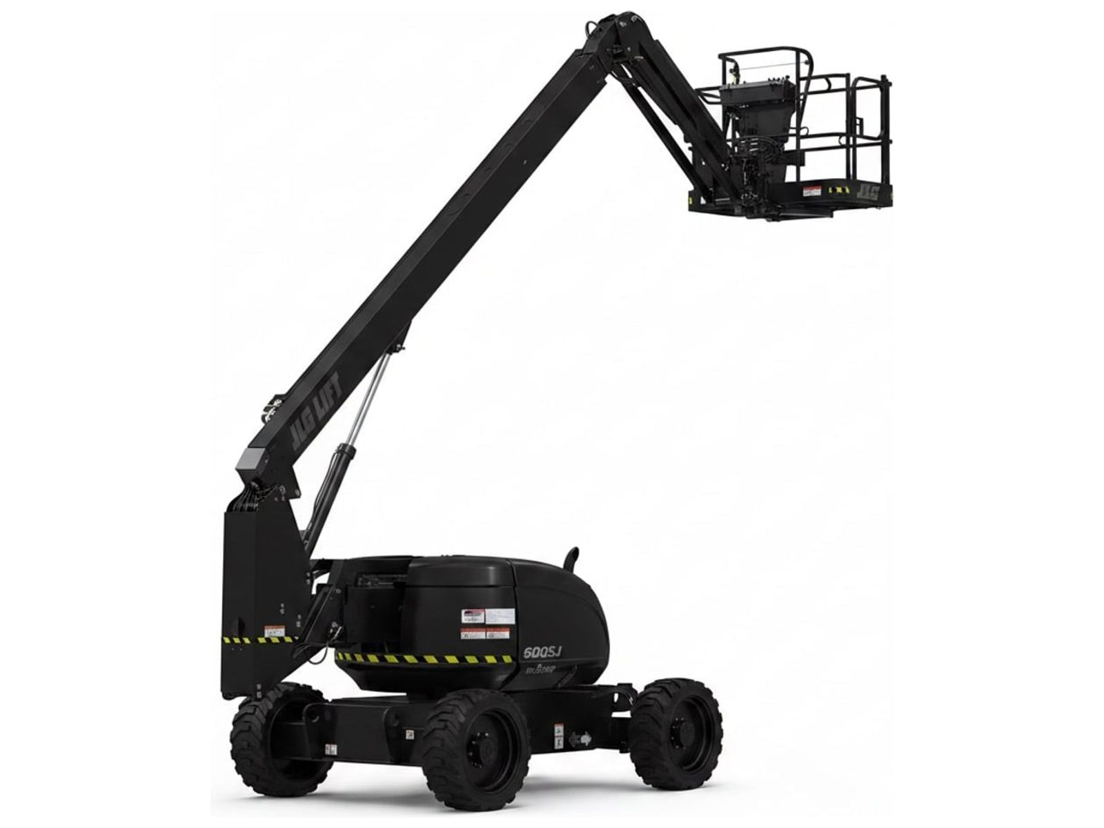 60' Articulating Boom Lift, Black/Studio