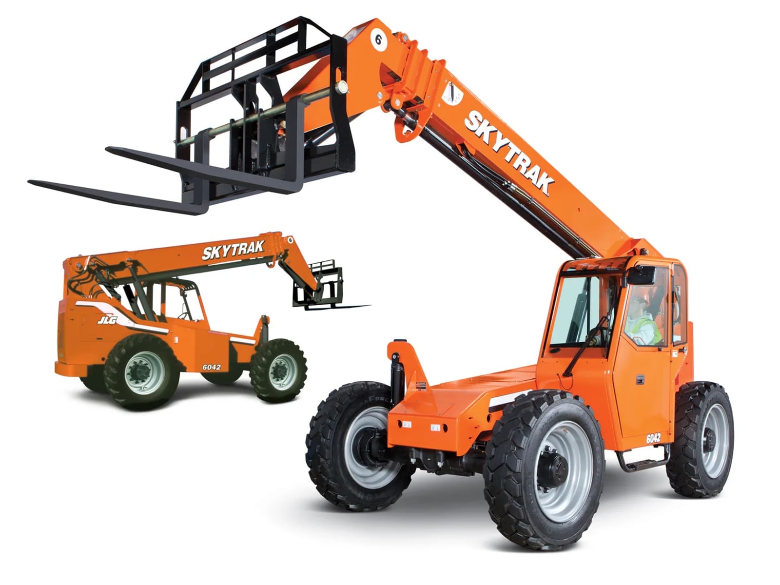 6,000 LBS, 42' Reach Forklift