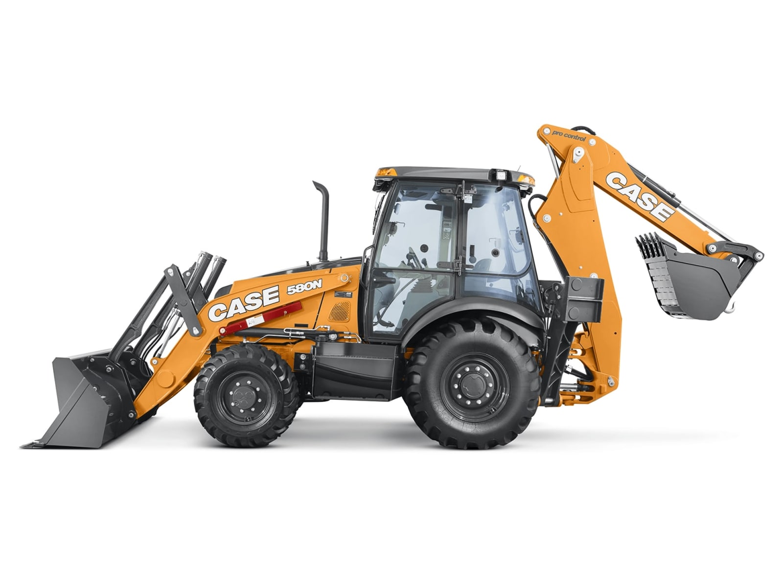 Backhoe 18' Digging Depth 4WD E/Stick/PC