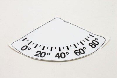 BOOM ANGLE INDICATOR DECAL