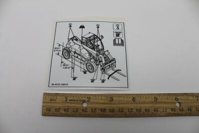 DECAL, LIFTING & ANCH. LABEL, FRENCH