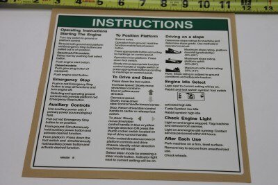 DECAL,NOTICE,OPERATING INST.