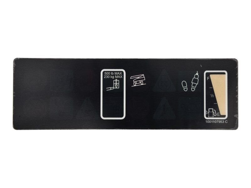 DECAL,PLATFORM DISPLAY (860SJ)