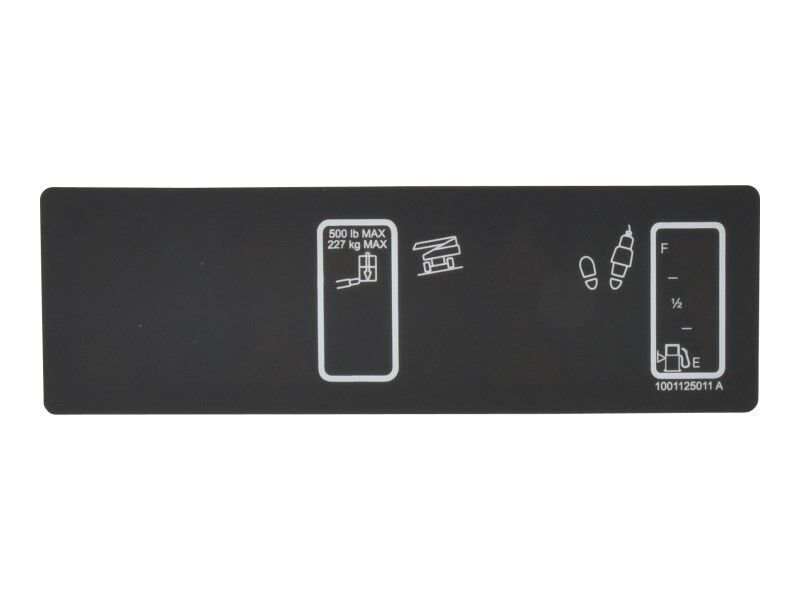 DECAL,PLATFORM DISPLAY