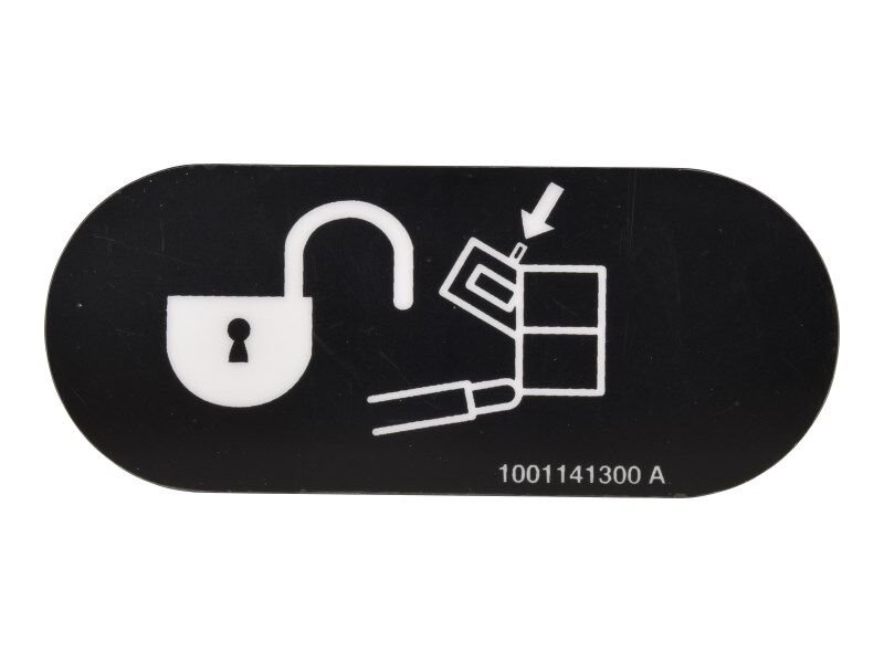 DECAL,PLATFORM SENSOR OVERRIDE