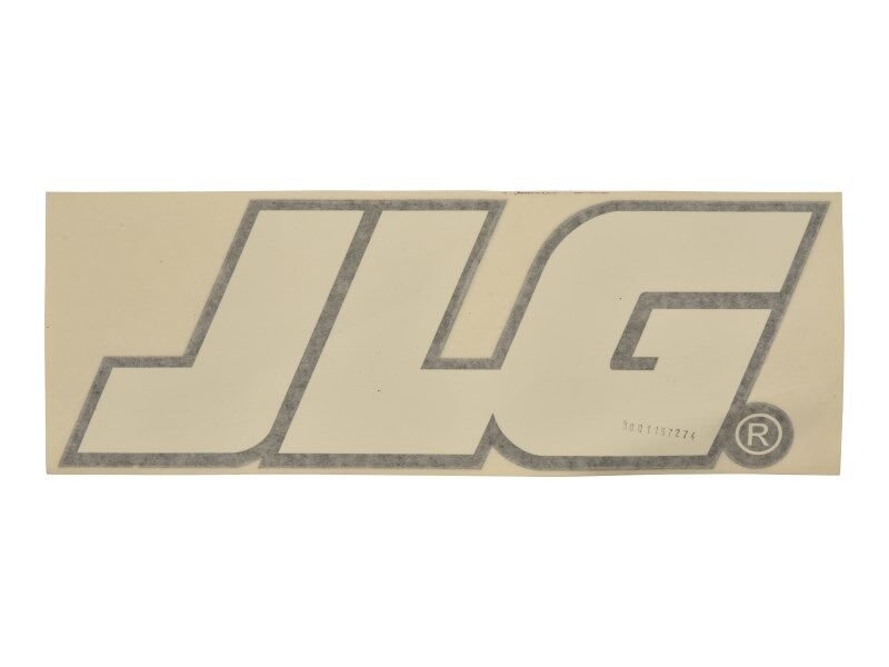 DECAL,JLG, REAR DOOR
