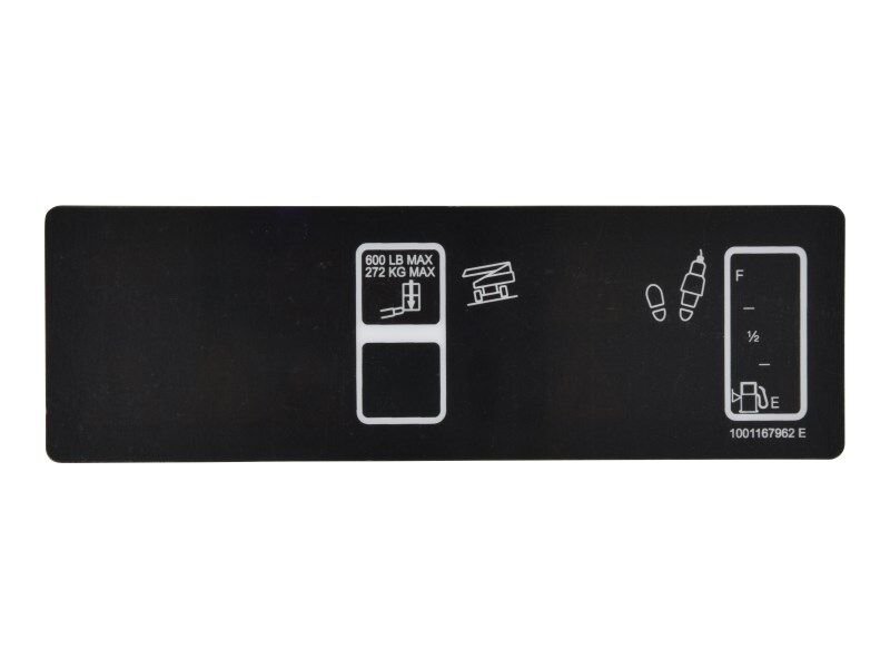 DECAL,PLATFORM DISPLAY