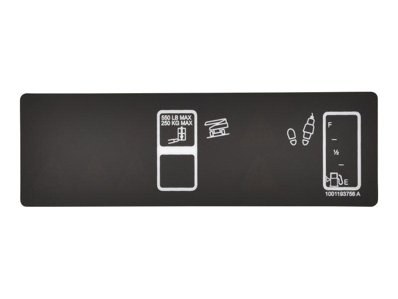 DECAL,PLATFORM DISPLAY