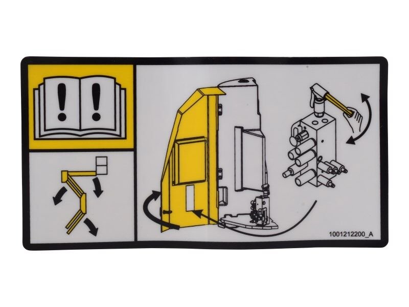 DECAL,MANUAL DESCENT INSIDE