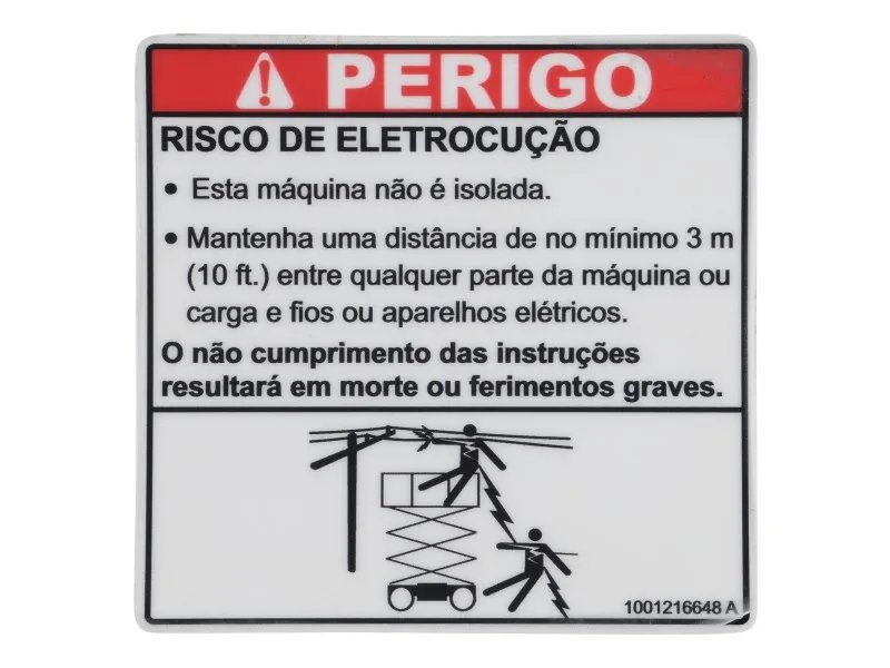 DECAL,DANGER ELECTROCUTION