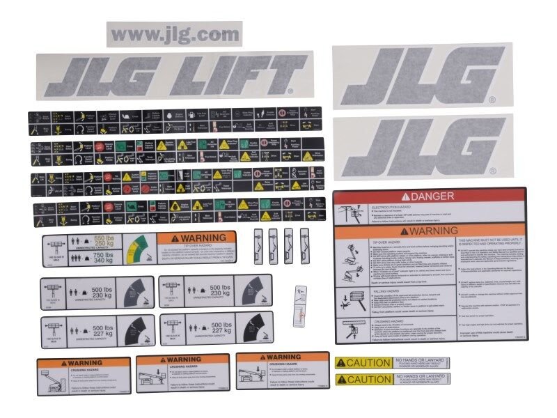 KIT,(SERVICE) PLATFORM DECAL