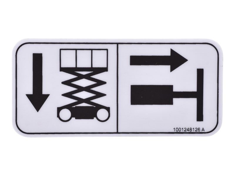 DECAL,MANUAL DESCENT