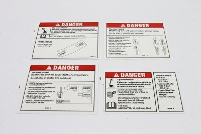 DECAL KIT,SAFETY/INST,SUPER *