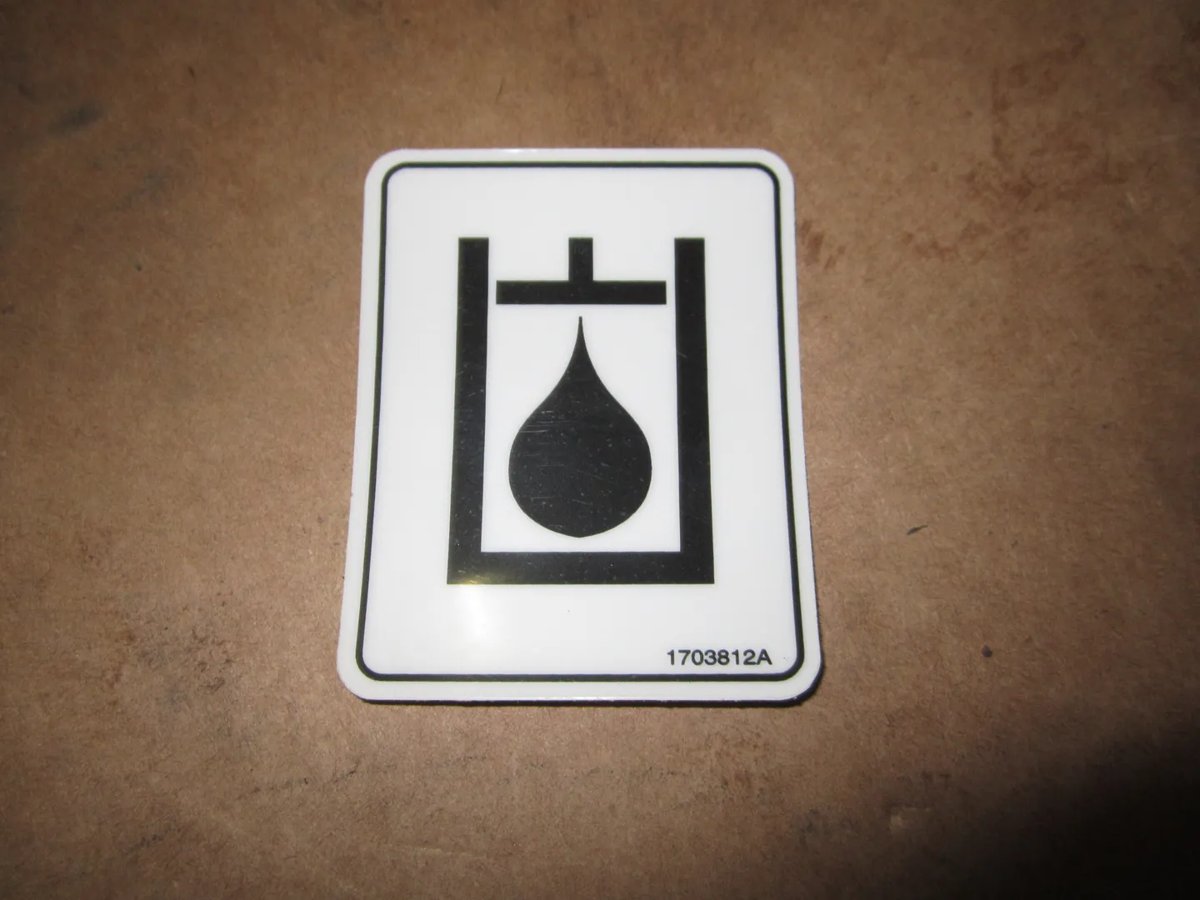 DECAL,HYD OIL
