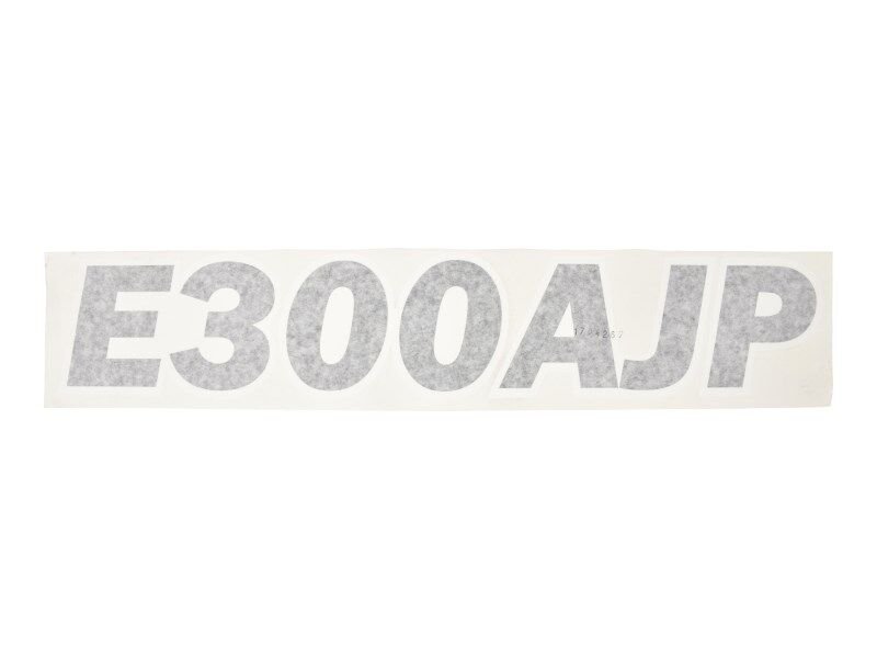 DECAL,MODEL E300AJP