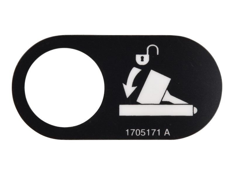 DECAL,JIB STOW