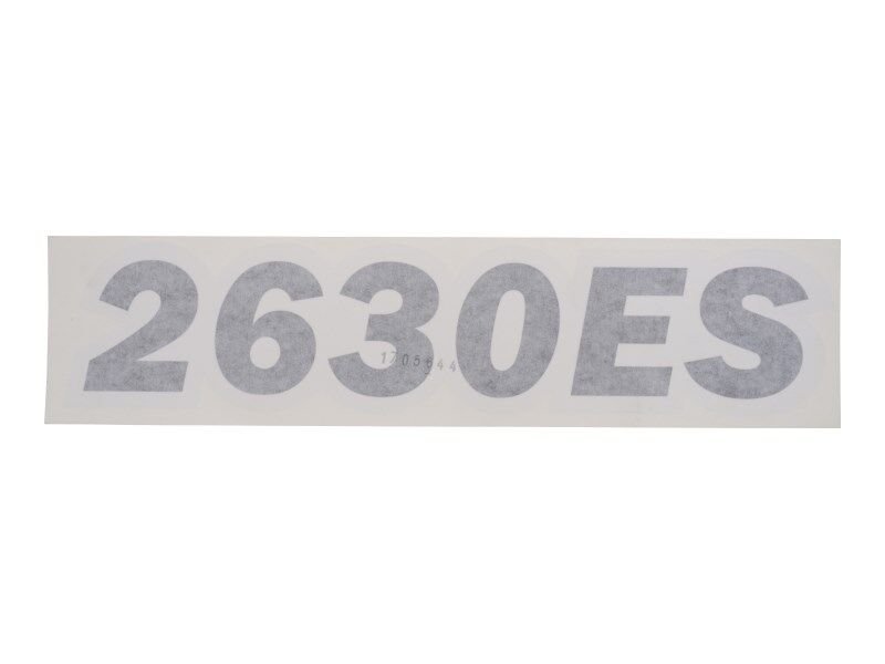 DECAL,MODEL 2630ES