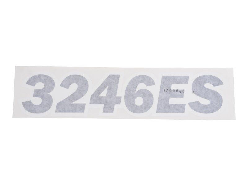DECAL, MODEL 3246ES