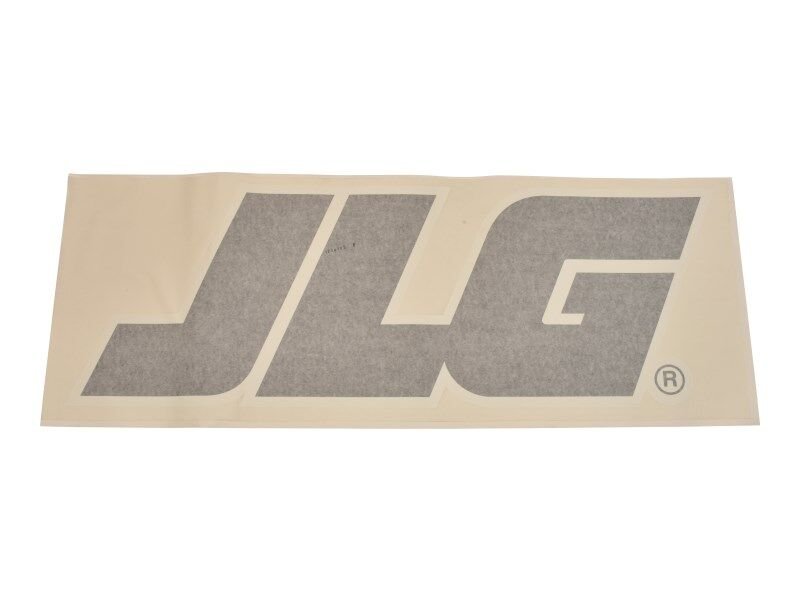 DECAL,JLG GRAY 14"
