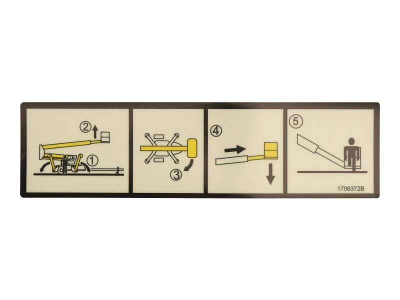 DECAL,PLF ENTRY INSTR