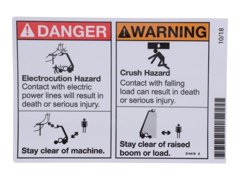 GN-DECAL, DANGER, WARNING