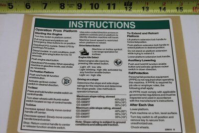 DECAL,NOTICE,INST,PLAT-GS69RT
