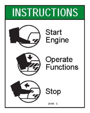 DECAL,INSTRUCT,FOOTSWITCH OPER