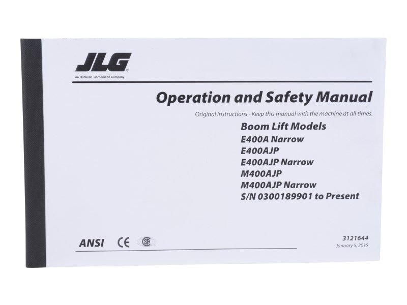 E/M400 GBL OPER S/N189901-PRES