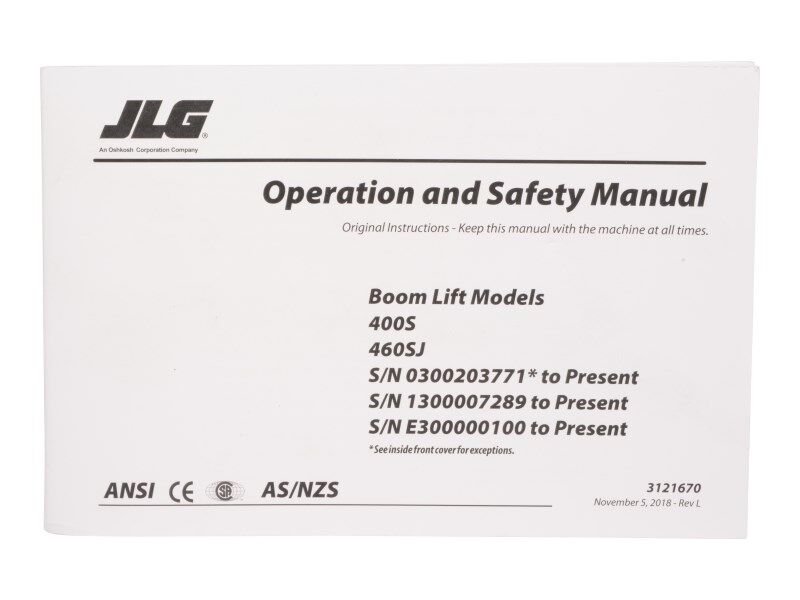 400S GBL OPER/SAFE