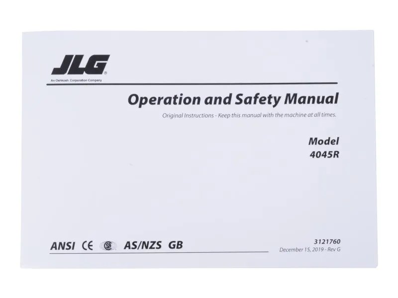 MNL, 4045R GBL OPER/SAFETY