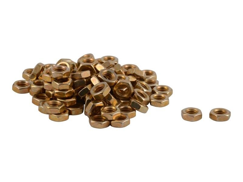 NUT HEX,.312-18 LOW HT.QTY=100