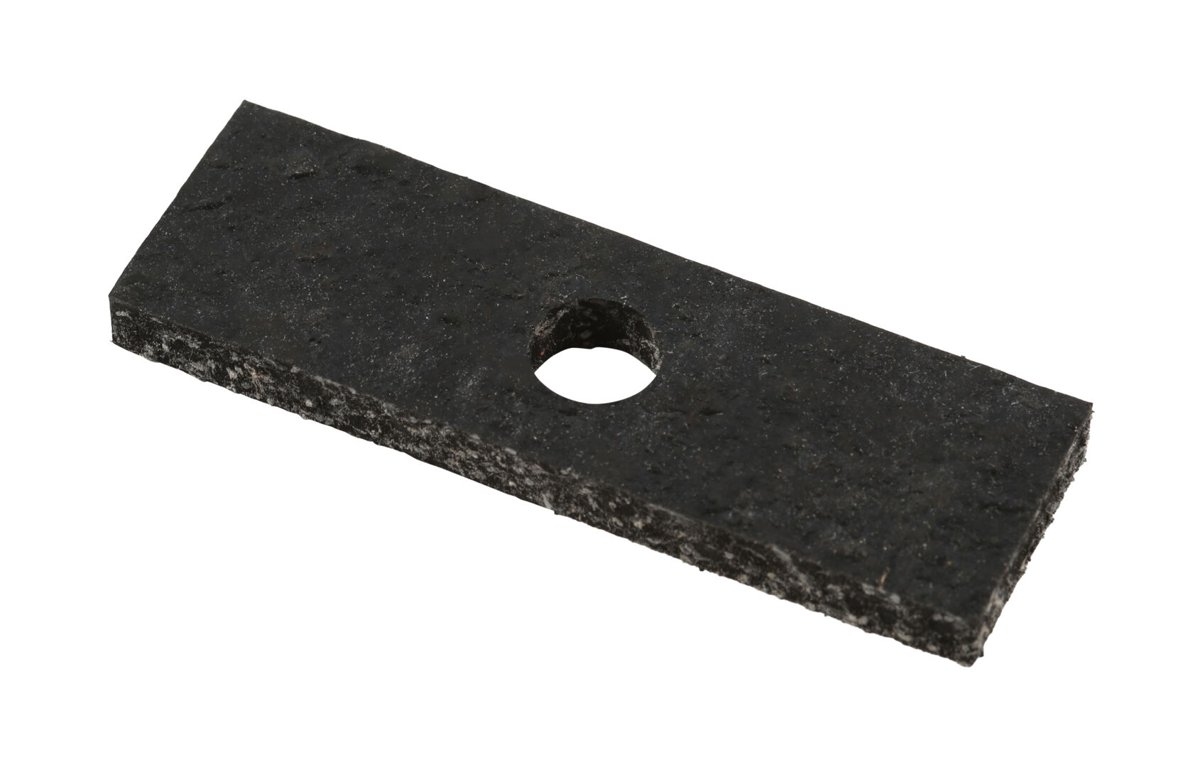 PAD,RUBBER .25X1.12X3.5
