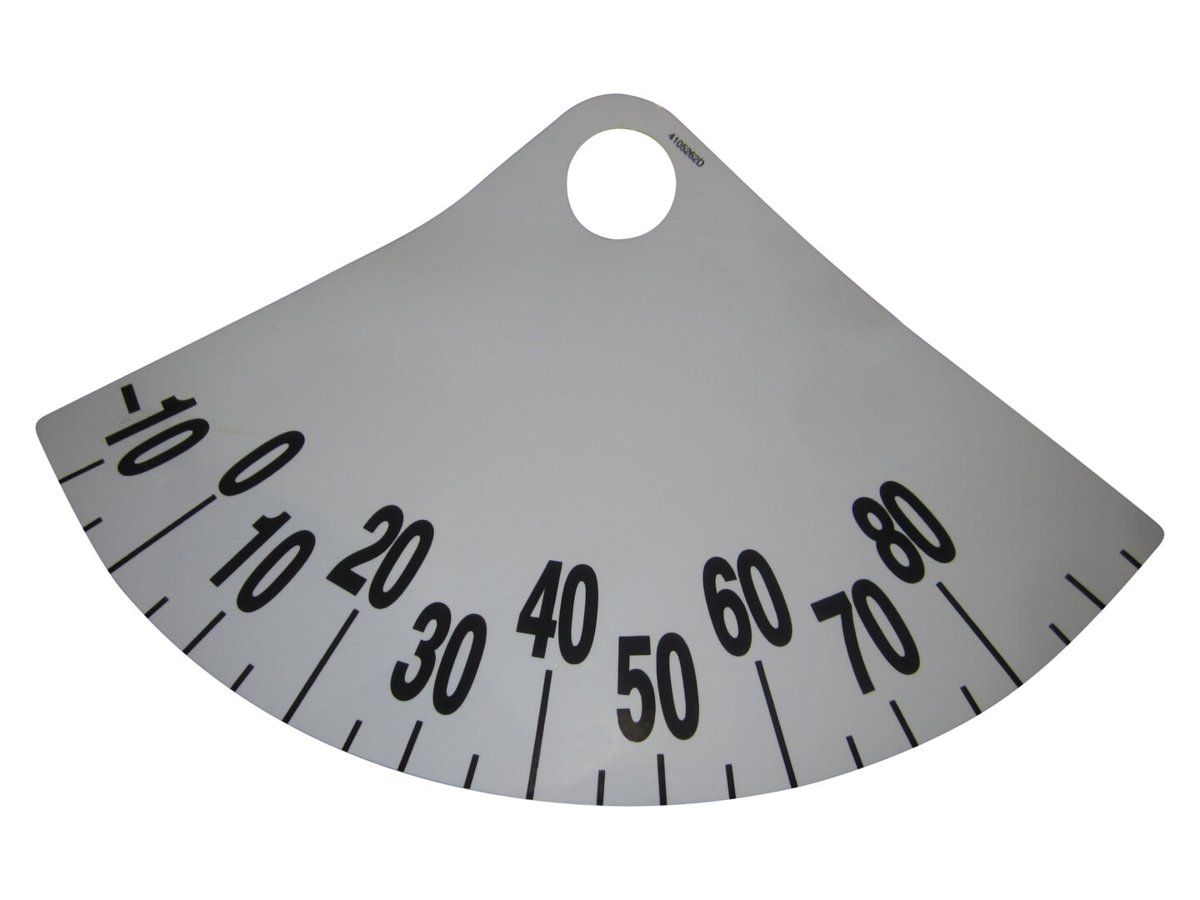DECAL BOOM ANGLE INDICATOR
