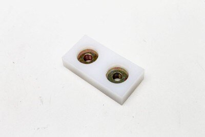 WEAR PAD,3 X 1.5 X.625 W/NUTS