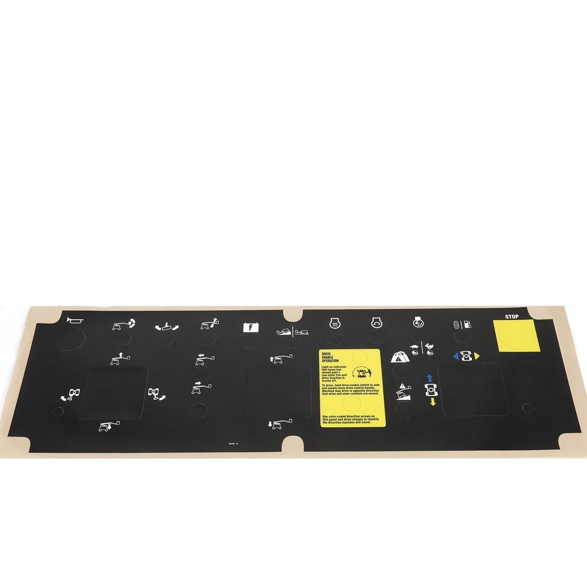 DECAL,PLATFORM CONTROL PANEL**