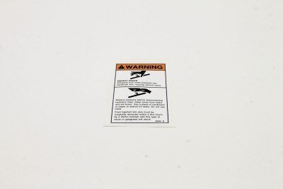 DECAL,WARN,SKIN INJECTION HAZ*