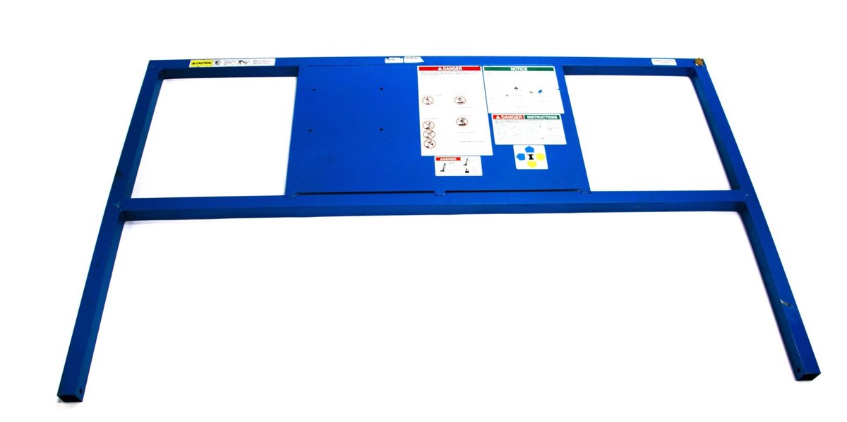PLAT EXT DECK END RAIL ASSY WO