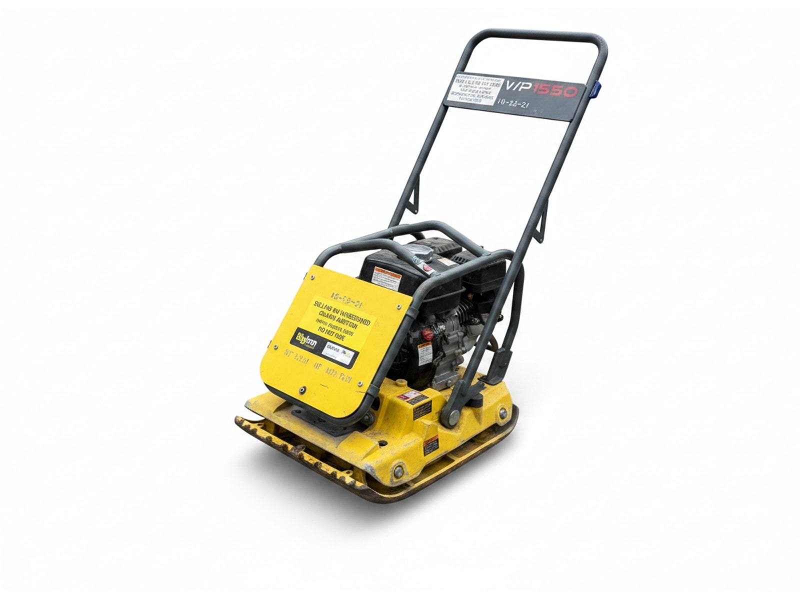 Plate Compactor, Gasoline