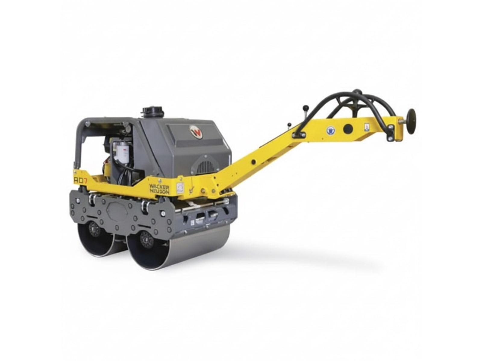 Smooth Roller Double Drum 24" Walk Behind