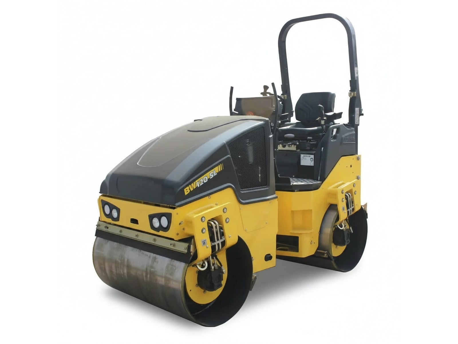Smooth Roller Double Drum 77"